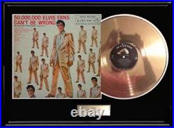 Elvis Presley Gold Records Volume 2 Rare Non Riaa Award Magic Millions Lp Frame
