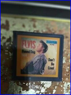 Elvis Presley // HOUND DOG Gold Record Award 21 X 15 Shadow Box RARE