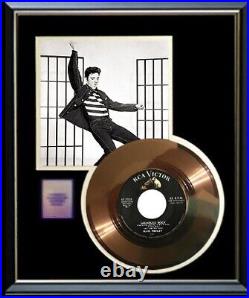 Elvis Presley Jailhouse Rock 45 RPM Gold Record Rare Non Riaa Award Rare