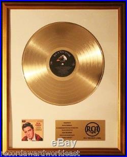 Elvis Presley King Creole Movie Soundtrack LP Gold Non RIAA Record Award RCA