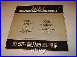 Elvis Presley On Vinyl (2) His Songs of Inspiration + Worldwide Gold Award Hits