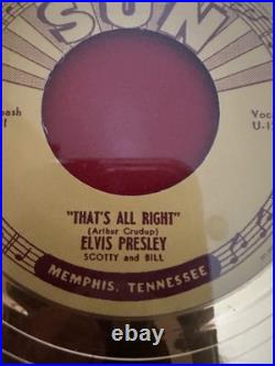 Elvis Presley That's All Right Gold Record ERROR! Plaque Says Teddy Bear Elvis Presley That's All Right Gold Record ERROR! Plaque Says Teddy Bear