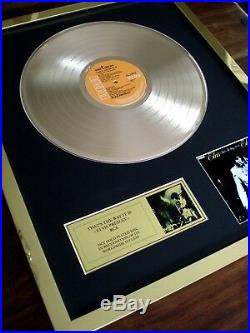 Elvis Presley That's The Way It Is Lp 24ct Gold Plated Disc Record Award Album
