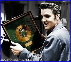 Elvis Presley Too Much 45 Gold Non RIAA Green Record Award RCA Records