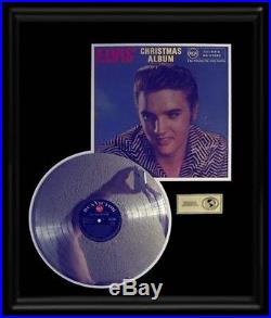 Elvis Presley Uk Christmas Album Gold Record Platinum Award Disc Rare 60's Lp