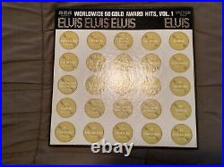 Elvis Presley Worldwide 50 Gold Award Hits Promo Rca Lpm-6401 Mono