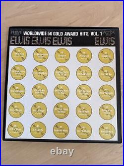 Elvis Presley Worldwide 50 Gold Award Hits Vol. 1, Set of 4 Records (no booklet)