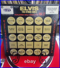 Elvis Presley Worldwide 50 Gold Award Hits Vol. 2 Ultrasonic Clean Vg+ Inserts Elvis Presley Worldwide 50 Gold Award Hits Vol. 2 Ultrasonic Clean Vg+ Inserts