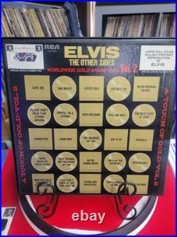 Elvis Presley Worldwide 50 Gold Award Hits Vol. 2 Ultrasonic Clean Vg+ Inserts Elvis Presley Worldwide 50 Gold Award Hits Vol. 2 Ultrasonic Clean Vg+ Inserts