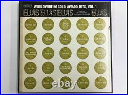 Elvis Presley Worldwide 50 Gold Awards Hits Vol. 1 Japan Promo