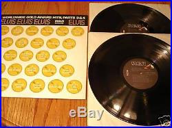 Elvis Presley Worldwide Gold Award Hits Parts 3 & 4 1978 Rca