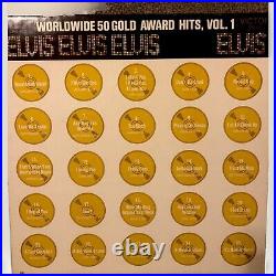 Elvis Worldwide 50 Gold Award Hits Vol. 1 RCA LPM-6401