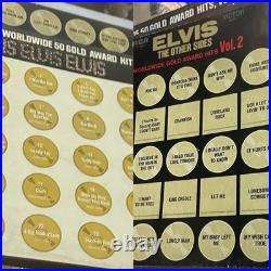 Elvis Worldwide Gold Award Hits Volume 1 And 2 The Other Sides Vinyl Records Elvis Worldwide Gold Award Hits Volume 1 And 2 The Other Sides Vinyl Records