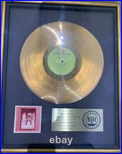 Emmylou Harris Elite Hotel OFFICIAL RIAA CERTIFIED GOLD RECORD AWARD 1975 Album