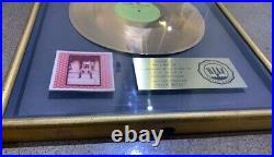 Emmylou Harris Elite Hotel OFFICIAL RIAA CERTIFIED GOLD RECORD AWARD 1975 Album