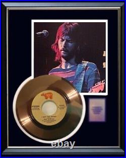 Eric Clapton I Shot The Sheriff Gold Record Rare Non Riaa Award Rare