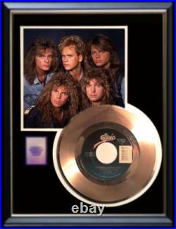 Europe The Final Countdown Gold Record Non Riaa Award Rare