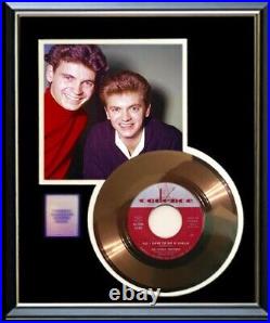 Everly Brothers All I Have To Do Is Dream 45 RPM Gold Record Rare Non Riaa Award