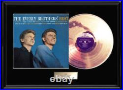 Everly Brothers Best Greatest Hits Gold Metalized Record Vinyl Lp Non Riaa Award