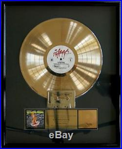 FAITH NO MORE The Real Thing RIAA GOLD RECORD AWARD Slash MIKE PATTON WB Exec