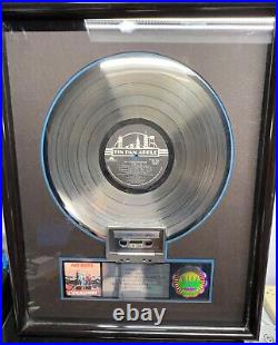 FAT BOYS RIAA certified gold record award MILLION SELLER