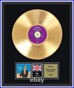 FRANK SINATRA CD Gold Disc LP Vinyl Record Award COME FLY WITH ME