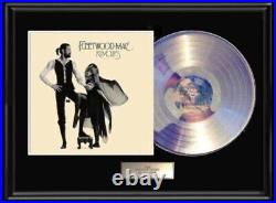 Fleetwood Mac Rumours White Gold Silver Platinum Tone Record Lp Non Riaa Award