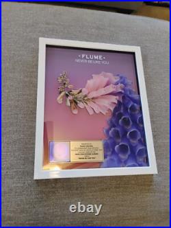 Flume Never Be Like You RIAA Album Award Platinum 1 Mi Gold Music Record Rare Flume Never Be Like You RIAA Album Award Platinum 1 Mi Gold Music Record Rare