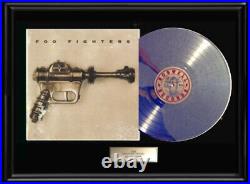 Foo Fighters Self Titled Debut White Gold Platinum Toned Record Non Riaa Award