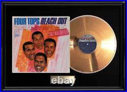 Four Tops Reach Out Rare Gold Metalized Record Vinyl Lp Album Non Riaa Award
