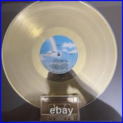 Framed GOLD SALES AWARD THE JETS 500K Copies MCA RECORDS B. E. T. BET