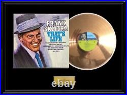 Frank Sinatra That's Life Album Gold Record Lp Non Riaa Award Rare