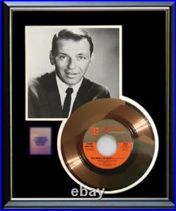 Frank Sinatra The World We Knew Gold Record Non Riaa Award Rare Frank Sinatra The World We Knew Gold Record Non Riaa Award Rare