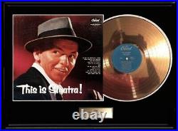 Frank Sinatra This Is Frank Sinatra Album Gold Record Lp Non Riaa Award Rare