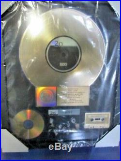 GENUINE, KISS, 20th Century Millennium RIAA GOLD RECORD AWARD To Eric Carr
