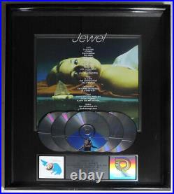 Genuine 1997 Riaa Multi-platinum Record Award Jewel Pieces Of You Gold