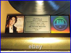 Genuine, 2007 Riaa Multi-platinum Record Award Josh Groban Noel Gold