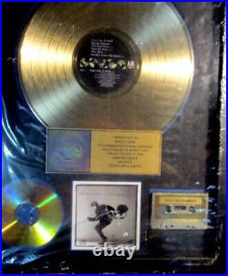 Genuine Bryan Adams Cuts Like A Knife Riaa Gold Record Award. Kiss, Eric Carr
