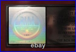 Genuine, Riaa Gold Record Award David Gray Vertical Horizon Rca Records