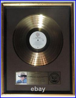 Genuine Riaa Gold Record Award John Anderson Wild & Blue May 1984