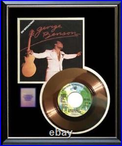 George Benson On Broadway Gold Record 45 RPM Non Riaa Award Rare