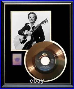 George Jones He Stopped Loving Her Today Rare Gold Record Frame Non Riaa Award