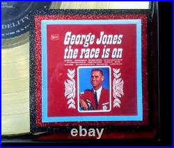 George Jones THE RACE IS ON Gold Record Award