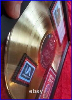 George Jones THE RACE IS ON Gold Record Award