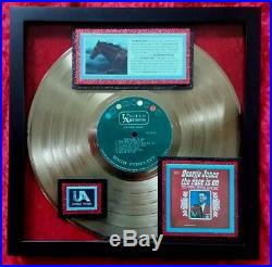 George Jones THE RACE IS ON Gold Record Award His 1st, 1965