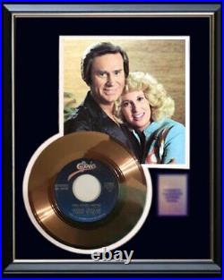 George Jones Tammy Wynette Two Story House Rare Gold Record Non Riaa Award