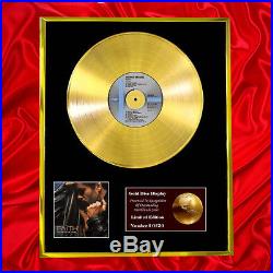 George Michael Faith CD Gold Disc Record Award Display Vinyl Lp Vinyl Free P+p