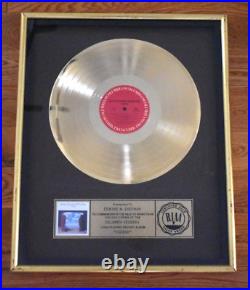 Gladys Knight & The Pips RIAA Gold Record Sales Award Visions Edward M Sherman