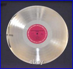 Gladys Knight & The Pips RIAA Gold Record Sales Award Visions Edward M Sherman