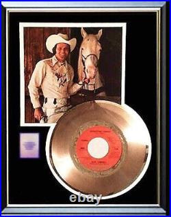Glen Campbell Rhinestone Cowboy 45 RPM Gold Record Non Riaa Award Rare